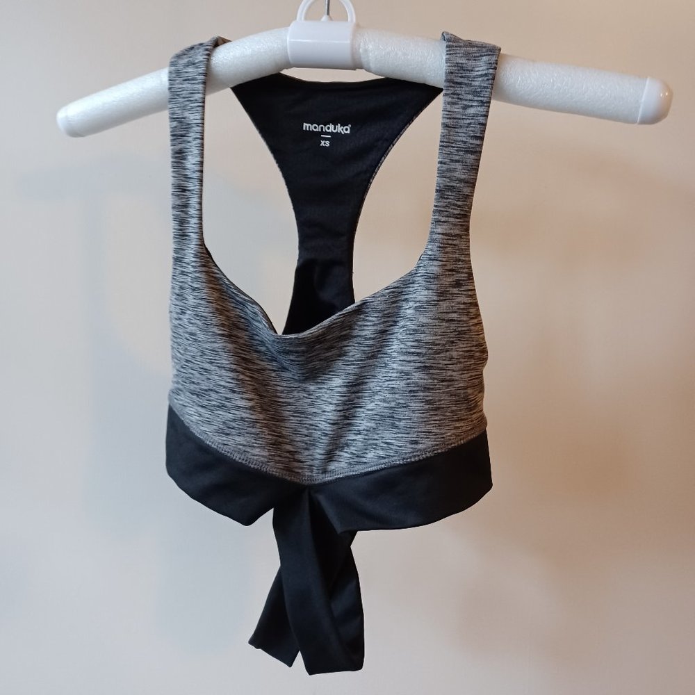 Manduka Yoga Wrap Band Sports Bra